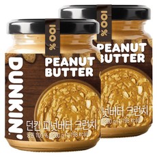 던킨도너츠 피넛버터 크런치, 200g, 2개