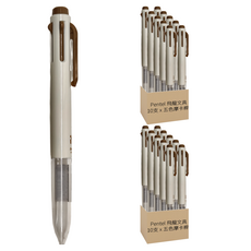 Pentel 飛龍文具 BGH5-DE i+Simple code 10支套裝, 五色摩卡桿, 2盒