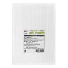 comet 加長型獨立包裝透明吸管 28cm, 1個, 100入