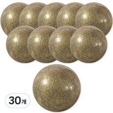 Button King 東大門鈕扣王 半圓形鈕扣 11.5mm, 古銅金, 30個
