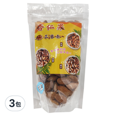 品鮮生活 薄鹽杏仁果 200g, 3包