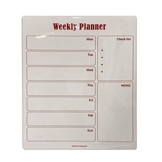 Kate Garden 磁鐵行事曆備忘板 米色