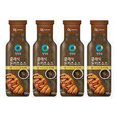 Daesang Chung Jung One 經典炸豬排醬, 4個, 250g