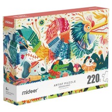 mideer 與龍共舞藝術拼圖, 1盒, 220片