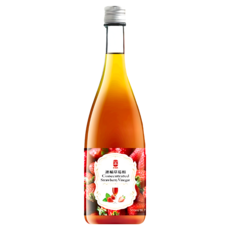 e.Ben 濃縮草莓醋 玻璃瓶精裝盒, 500ml, 1瓶