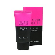 LOCOBEAUTE Locobeaute 鉑金魔法 BB 霜 SPF50 PA+++ 40ml, 珍珠光澤, 1個