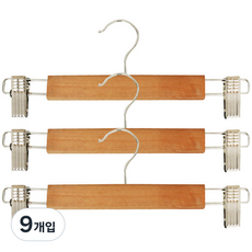原木褲架, 混色, 9個