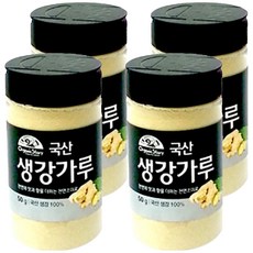 오가닉스토리 생강 가루, 4개, 50g