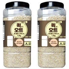 DGFARM 燕麥片, 1.2kg, 2罐