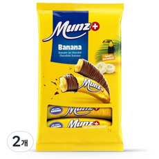 Munz Swiss Meistrani真香蕉巧克力 7入, 133g, 2個