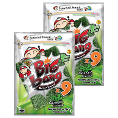 TAO KAE NOI 小老板 海苔超值包 原味, 50g, 2包