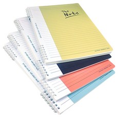 misoro 1920線圈筆記本4件組 72頁, 紅色 + 黑色 + 灰色 +黃色, 紅色 + 黑色 + 藍色 + 黃色, 1組