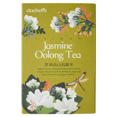 daebete 茶米茶 茉莉花高山烏龍窨花茶, 7g, 5包, 1盒