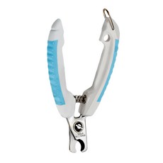 FURlosophy 毛教獸 彎形指甲剪, 無毒環保材質 鋼材堅固 傾斜不費力, 白色 + 藍色, 1個