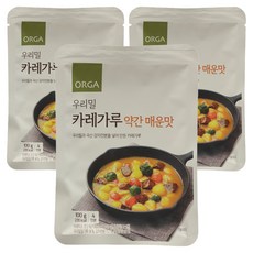 올가홀푸드 우리밀 카레가루 약간매운맛, 100g, 3개