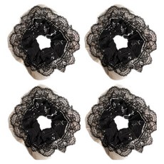 더플로우커머스 동양풍 패턴의 레이스 스크런치 4p