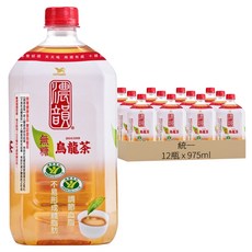 濃韻 烏龍茶 使用阿里山烏龍茶, 975ml, 12瓶