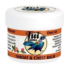 Tui Balms 舒緩呼吸精油蜂蠟膏 50g 適用於喉嚨和胸部, 1罐