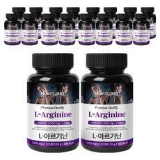뉴트리디데이 L 아르기닌, 120정, 18개