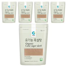 청정원 흑설탕, 1kg, 5개