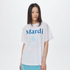 Mardi Mercredi 女款 FLOWERMARDI DUO 棉質T恤