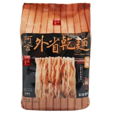 阿舍食堂 外省乾麵 油蔥 非油炸麵條, 5包