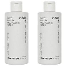 INNISFREE 青麥去角質化妝水, 250ml, 2瓶
