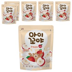 아이꼬야 요거트큐브, 6개, 17g, 사과