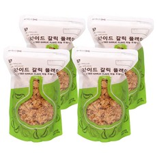 지엔엘커머스 프라이드 갈릭 플레이크, 500g, 4개
