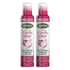 만토바 엑스트라버진 올리브오일 스프레이 양파향, 200ml, 2개