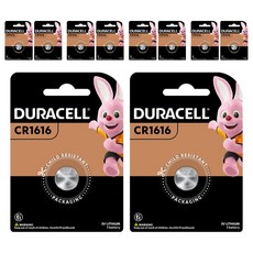 듀라셀 코인 리튬 건전지 CR1616, 10개, 1개입