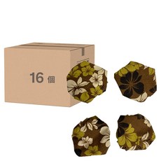 J&N 日式印花椅腳套16個, 墨綠色, 防刮耐磨, 簡約風格, 居家裝飾, 1組, 約 6*6cm(正負 5%)