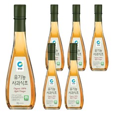 清淨園 蘋果醋, 6個, 350ml
