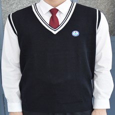 GYOBOKMALL 白線海軍校服背心，95