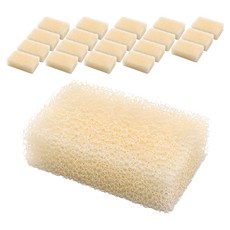 UNIQUE HOUSE HOME DECO 白色聚氨酯菜瓜布, 2套, 10入