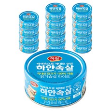 하림 하얀속살 닭가슴살 라이트, 150g, 15개