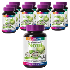 홀리데이즈 프리미엄 노니 타블렛, 120정, 10개