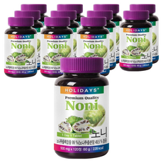 홀리데이즈 프리미엄 노니 타블렛, 120정, 12개