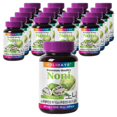 홀리데이즈 프리미엄 노니 타블렛, 120정, 18개