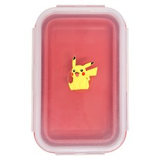 Bone蹦克 寶可夢 矽膠摺疊保鮮盒 皮卡丘 1.2L, 1個, 1個