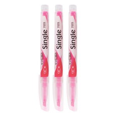 UNIPOINT 優點 螢光筆 722S, 粉紅色, 3支