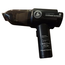 LOHACAMP 樂活不露 雷神3in1無線吸塵器，附6件組配件，DC 5V，鋰電池7.4V 1800mAh，重量360g, 夜幕黑, VC-01B