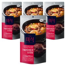 더미식 차돌순두부찌개 양념, 140g, 4개