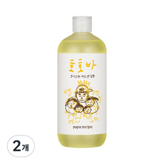파파레서피 호호바 모이스처 바스 앤 샴푸, 500ml, 2개