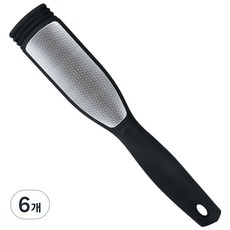 vuca 雙面不鏽鋼Pro足部清潔去角質器, 6個, 1件