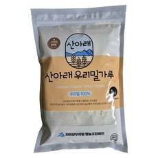 山下韓國產小麥粉 金剛全麥中筋麵粉, 1kg, 1個