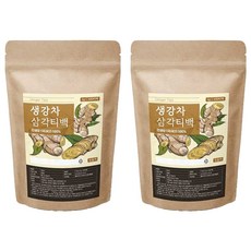 生薑茶, 1g, 100包, 2袋