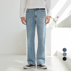 孩童素色牛仔長褲