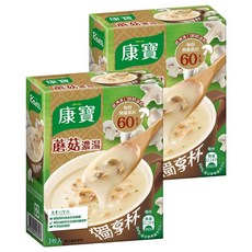 新康寶奶油風味獨享杯蘑菇 13g 3入, 39g, 2盒