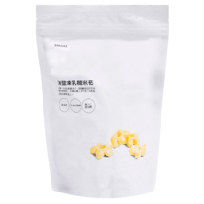HOLA 和樂家居 糙米花 海鹽煉乳口味 奶蛋素, 60g, 1包